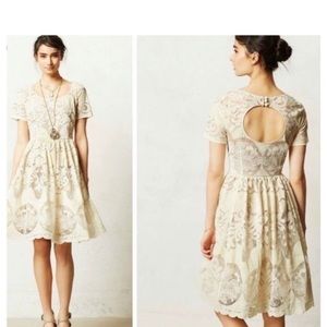 White lace Tracy Reese Dress
